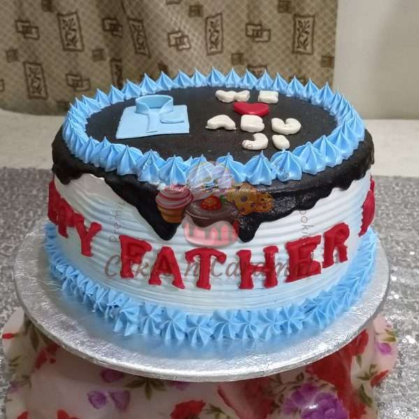 Buy/Send 1 Kg Tie and Shirt Chocolate Cake For Fathers Day Online at Low  Prices